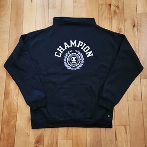 Champion Eco Fleece Campus Funnel Neck Sweatshirt - S